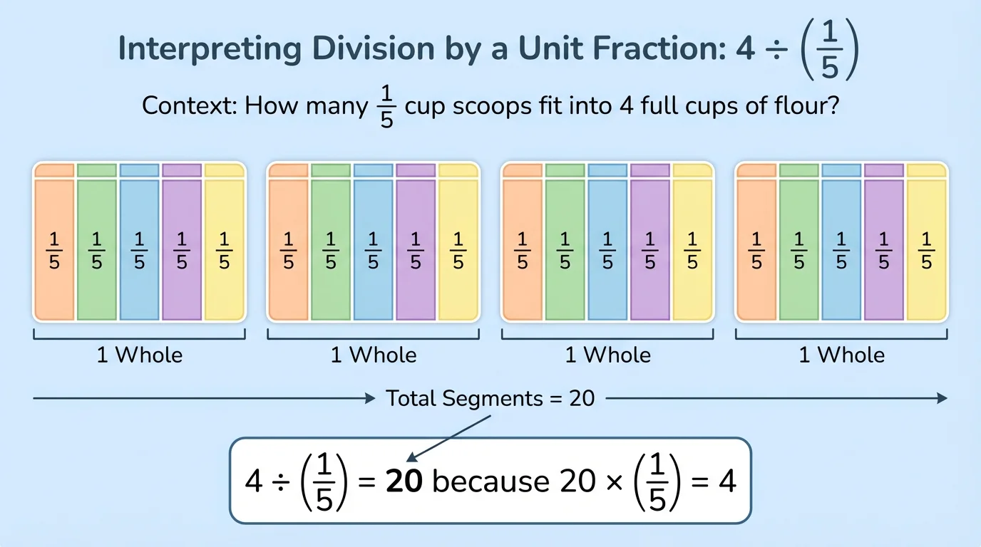 Three bars representing 3 wholes, partitioned into halves, thirds, and fourths to compare counts 6, 9, and 12